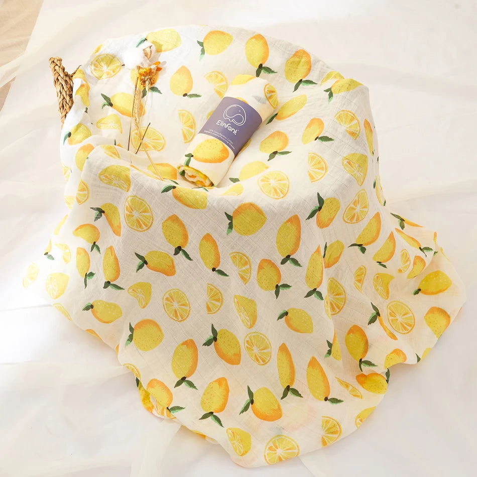 Elinfant Baby Organic Cotton Swaddle Wrap