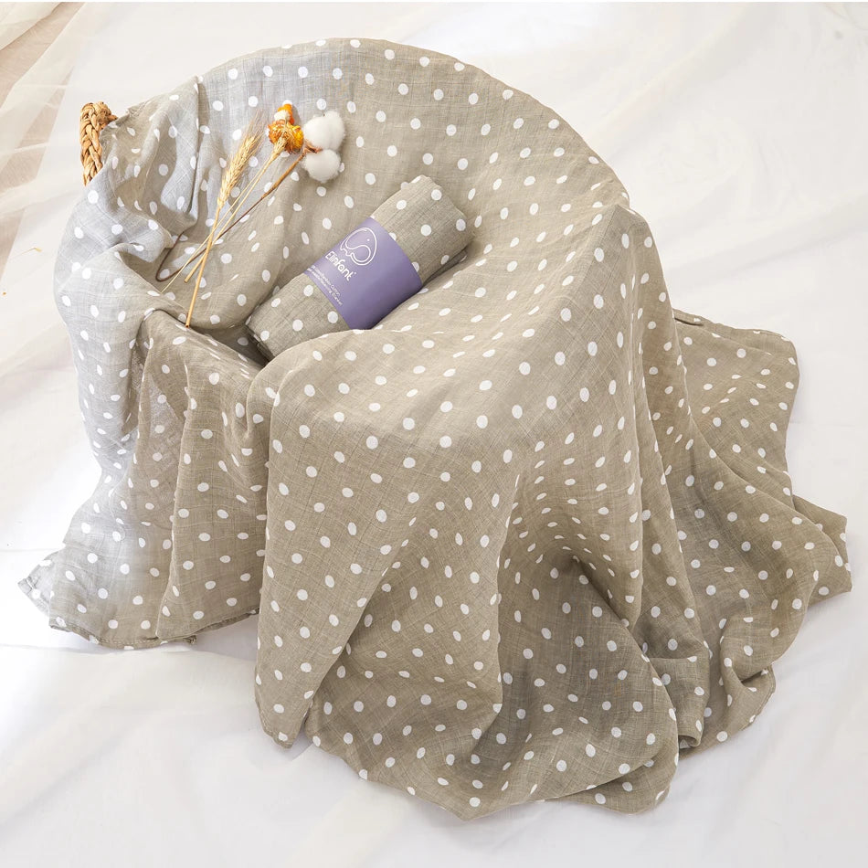 Elinfant Baby Organic Cotton Swaddle Wrap