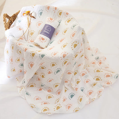 Elinfant Baby Organic Cotton Swaddle Wrap