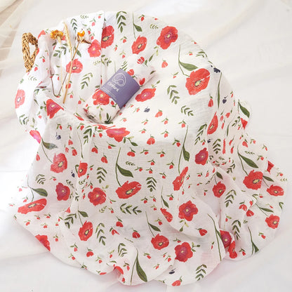 Elinfant Baby Organic Cotton Swaddle Wrap